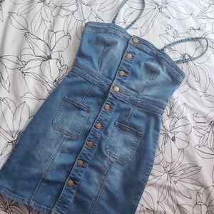 Denim Buttonup Dress
